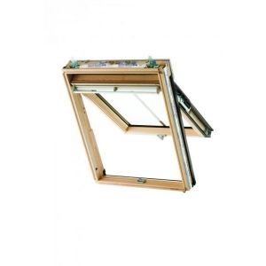 Keylite Clear Lacquered Pine Top Hung Roof Windows - Conservation Hi-Therm - CWTFE HT