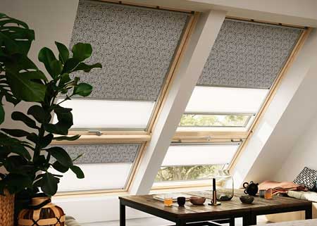 VELUX roof window blinds