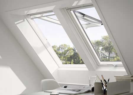VELUX top hung roof windows